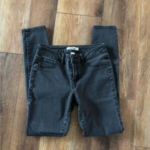 Refuge Women's Dark Gray Skinny Jeans